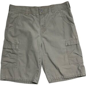 Berne Men’s Cargo Shorts Ripstop Green Size 38 Outdoor Hiking‎ Camping Workwear